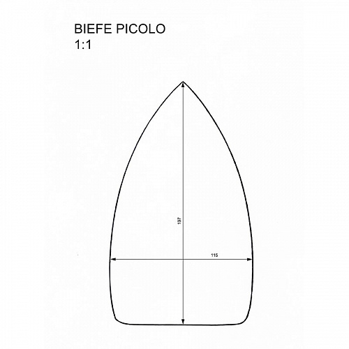 Тефлоновая подошва Bieffe Piccolo
