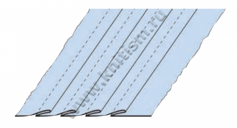 Приспособление для создания продольных складок на на одноигольной прямострочной машине N605 SURUCU