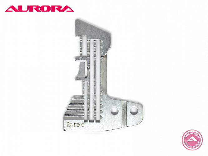 Игольная пластина для трёхниточных оверлоков (арт. 3M 6-25 (E800)) Aurora