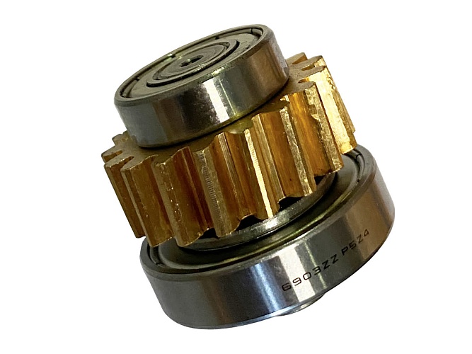 Червячная металлическая шестерня в сборе для дискового раскройного ножа Aurora RC-101