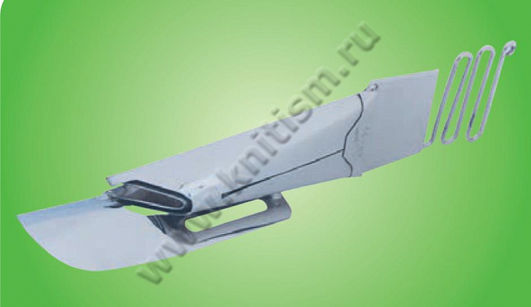 Окантователь в 2 сложения (открытый срез) для плоскошовной машины с плоской платформой T138A SURUCU