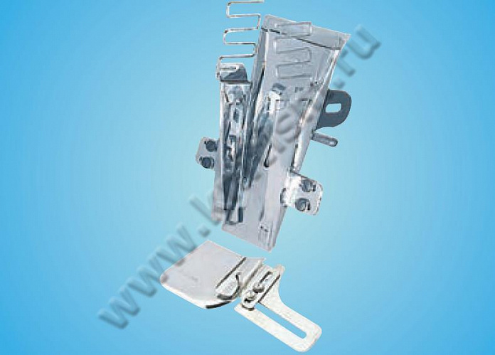 Приспособление "обработка края с прокладыванием канта с боку" для 2-х игольных машин и 2-х игольных машин цепного стежка G303 SURUCU