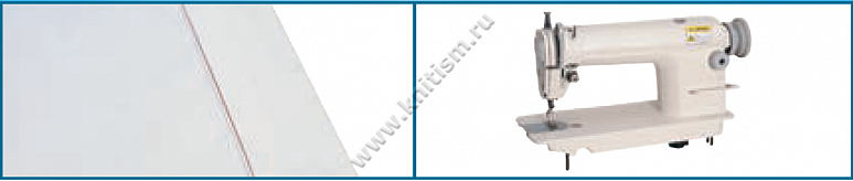 Приспособление "Полуторный подгиб" для прямострочных машин G309 SURUCU