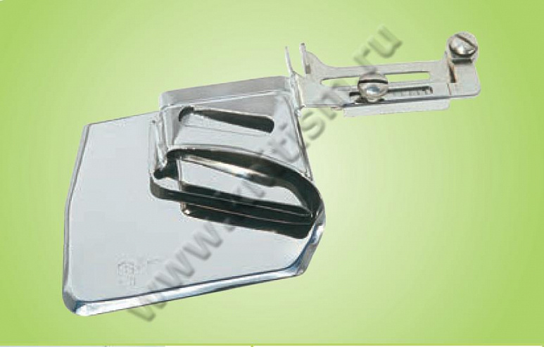Приспособление для полуторной подгибки для прямострочных машин и 2-х игольных машин цепного стежка N603 SURUCU