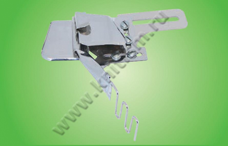 Приспособление "притачивание декоративной окантовки с подгибкой сбоку" для плоскошовных машин T165A SURUCU