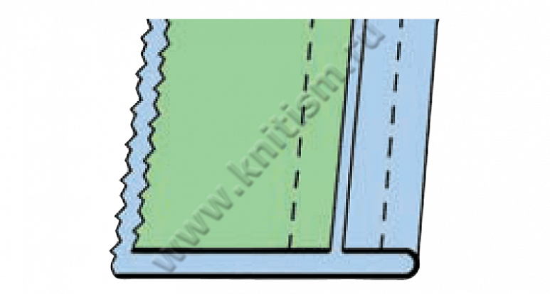 Приспособление "Обработка оката плеча" регулируемое для 2-х игольных машин цепного стежка G315 SURUCU
