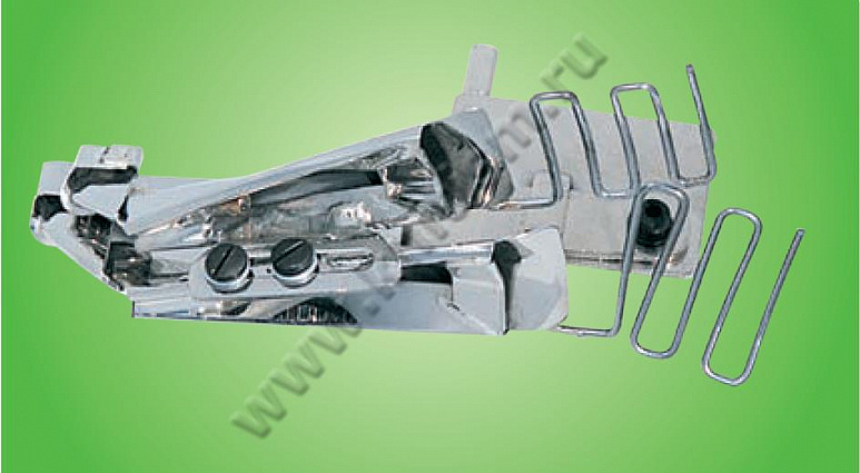 Приспособление для втачивания тесьмы с двойным кантом на оверлоке E125 SURUCU