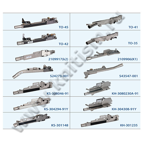 Устройство обрезки нити для 3 и 4-х ниточных оверлоков