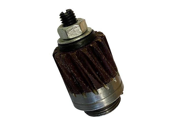 Червячная текстолитовая шестерня в сборе для дискового раскройного ножа Aurora RCB-70