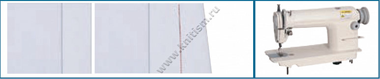 Приспособление "подгибка по центру" для прямострочных машин G304 SURUCU