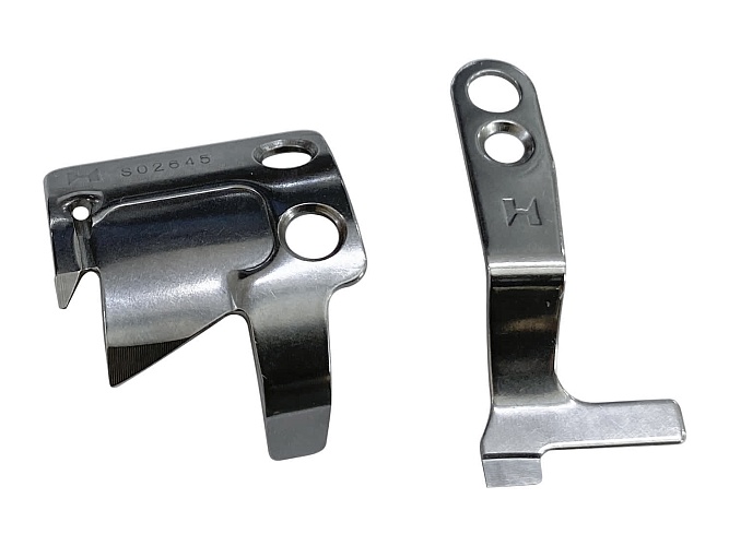 Комплект ножей обрезки нити Strong H S02645-001 и S02637-001 для прямострочных промышленных машин с стандартным челноком 