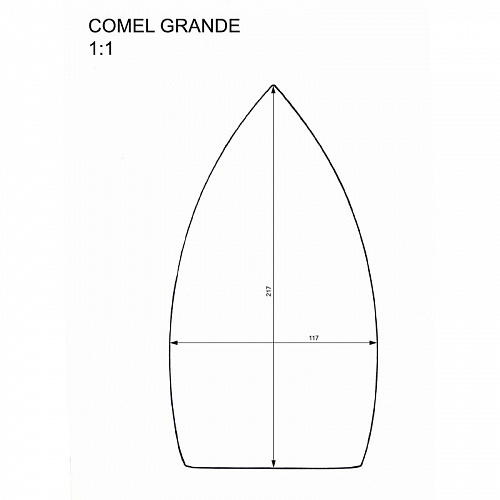 Тефлоновая насадка на утюг Comel Grande