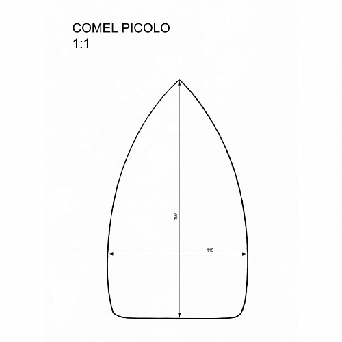 Тефлоновая насадка на утюг Comel Piccolo