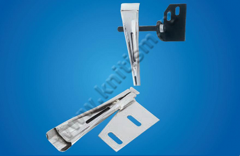 Приспособление для изготовления двойной (декоративной) шлевки "Изнанка к изнанке" на 2-х игольных машин челночного стежка P034C SURUCU