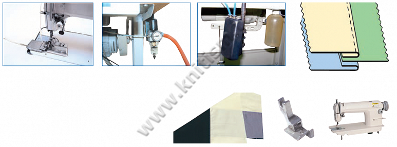 Приспособление "Обработка плеча" пневматическое для прямострочных машин G313 SURUCU