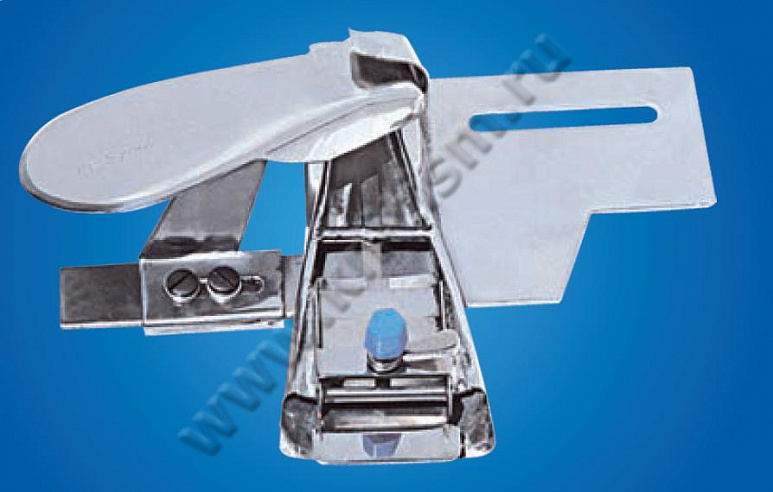 Приспособление для притачивание пояса со вставкой эластичной тесьмы на 4-х игольных поясных машин P036 SURUCU