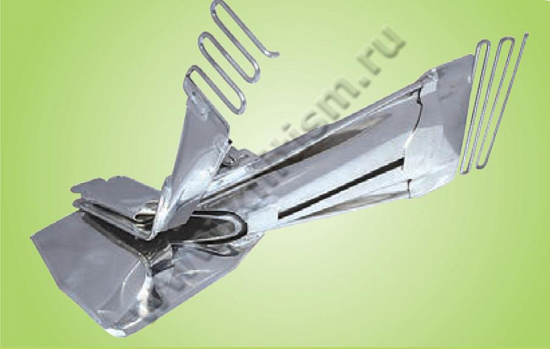 Приспособление "окантовка с прокладыванием декоративной тесьмы" для многоигольных поясных машин цепного стежка Y404A SURUCU