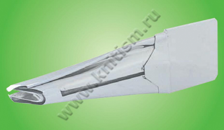 Окантователь в 3 сложения (чистый край сверху) для плоскошовной машины с вырезом в платформе T143 SURUCU