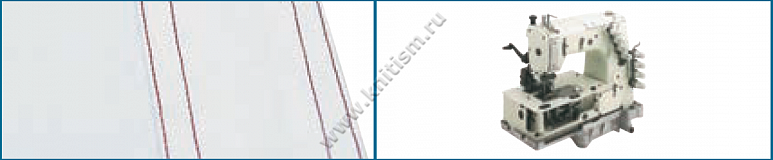 Приспособление "притачивание эластичной тесьмы" для поясной машины G301 SURUCU