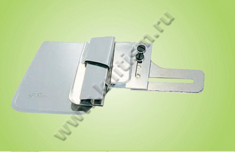 Приспособление для притачивания шторных петель для 2-х игольных машин челночного стежка и многоигольных (поясных) машин цепного стежка N602 SURUCU