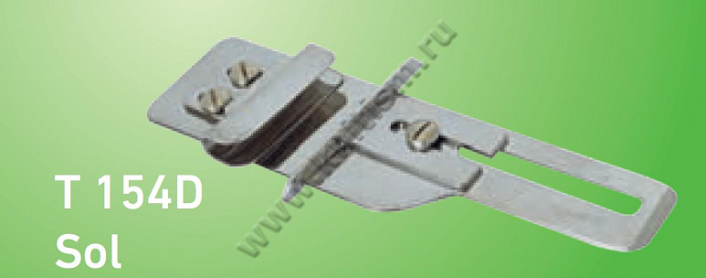 Приспособление "подгибка" регулируемое на плоскошовку с плоской платформой T154D SURUCU