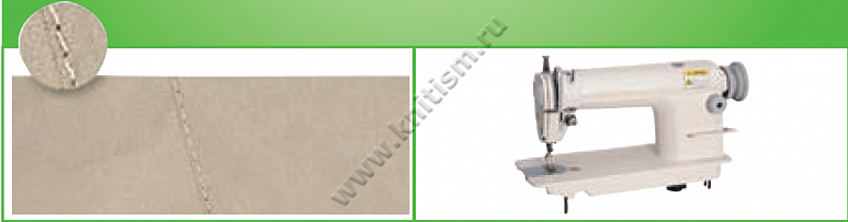 Приспособление "притачивание с подгибкой вниз сбоку" для прямострочных машин T159 SURUCU