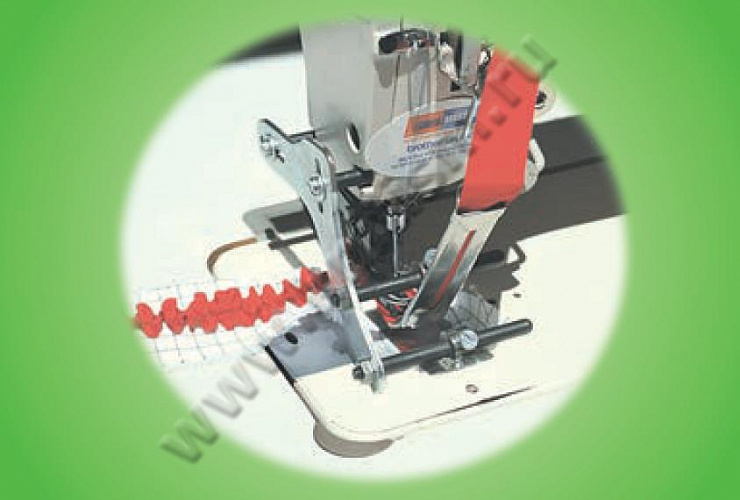 Приспособление "изготовление рюши" на прямострочной машине с верхним дифференциалом (установка сверху) T169 SURUCU