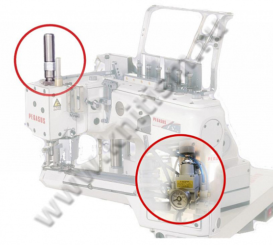 Пневматический регулятор давления лапки PP для флэтлоков Pegasus серии 703