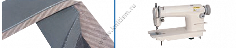 Окантователь в 1,5 сложения с открытым нижним срезом для прямострочных машин P060 SURUCU