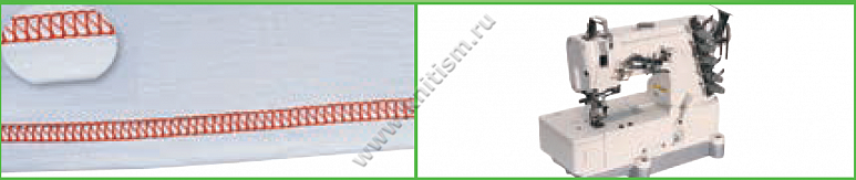 Приспособление "подгибка" нерегулируемое на плоскошовку с плоской платформой T155 SURUCU