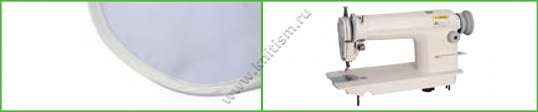 Окантователь в 4 сложения на прямострочную машину с плоской платформой T170 SURUCU