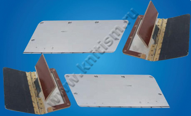 Приспособление для изготовления парных косых левых-правых клапанов карманов на прямострочных машинах с обрезкой края материала P056 SURUCU