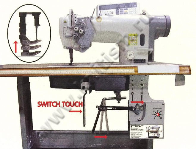Устройство подъема лапки SW-8 SUNGWOO
