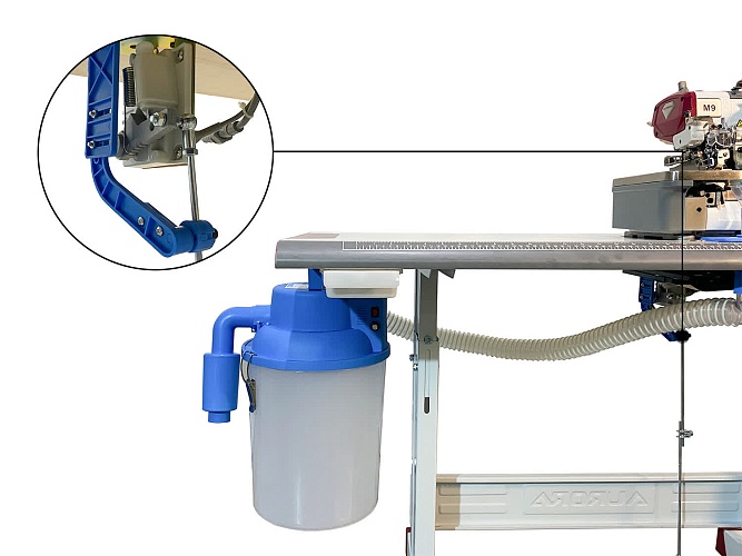 Электрическое устройство отсоса обрезков ткани для оверлоков Sewparts LC-O1