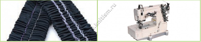 Приспособление для притачивание резинки на плоскошовных машинах C223 SURUCU