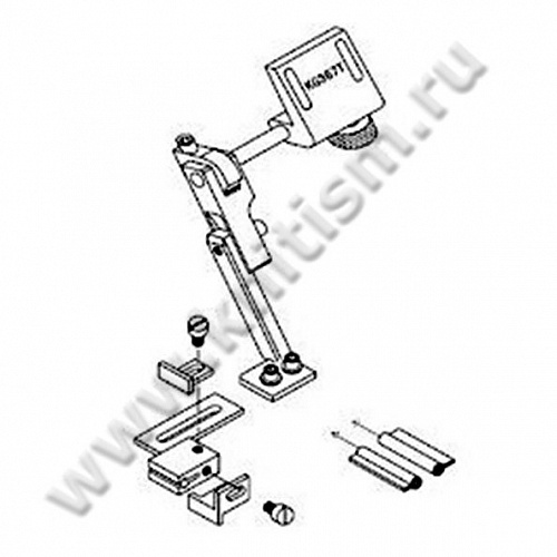 Линейка ограничительная откидная KG-367T