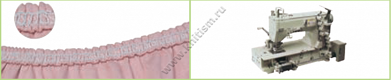 Приспособление "втачивание резинки вскрытую" на плоскошовных и поясных машинах C225 SURUCU