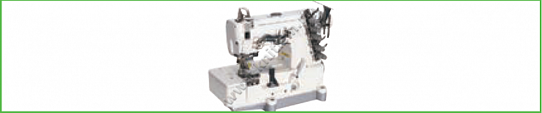 Окантователь в 2 сложения (открытый срез) для плоскошовной машины с вырезом в платформе T138 SURUCU