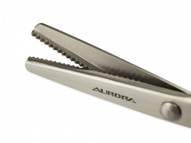 Ножницы зигзаг Aurora AU 491