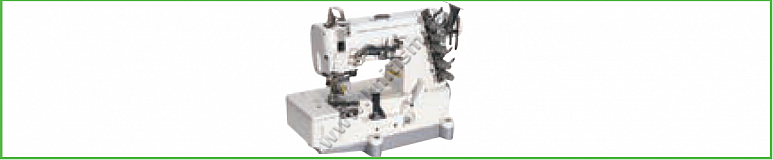 Окантователь в 4 сложения (полное складывание) для плоскошовной машины с вырезом в платформе T142A SURUCU