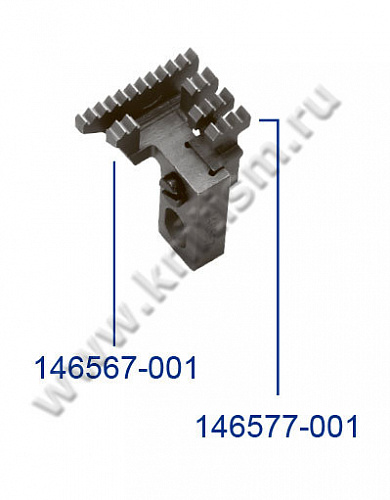 BROTHER MA4-B551 зубчатая рейка (146567-001)