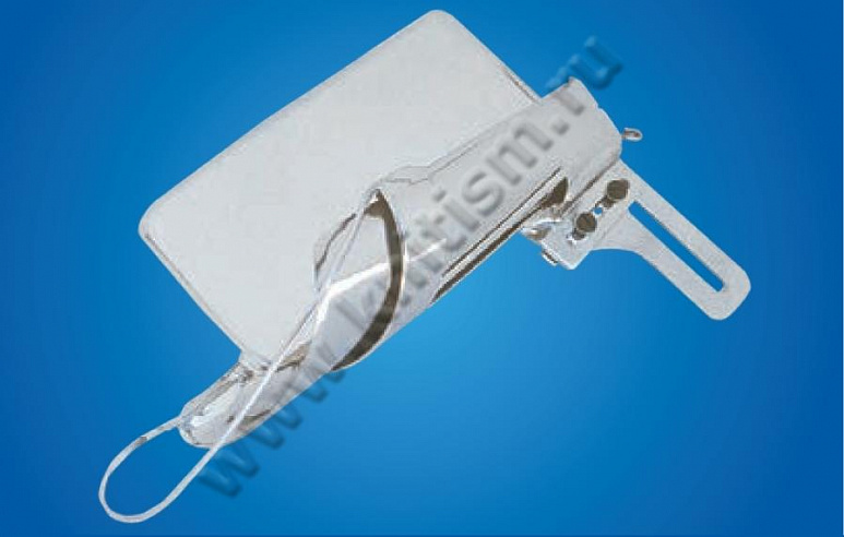 Приспособление для втачивания пояса с одним открытым срезом для машин цепного стежка и проходных прессов P009 SURUCU