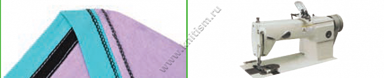 Приспособление "лапка-лампасник" для машин цепного стежка E104B SURUCU