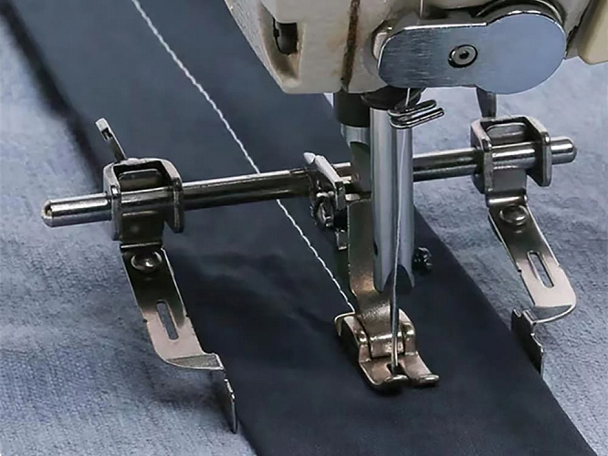 Ограничительная линейка двухсторонняя для прямострочной машины Sewparts SP-G1