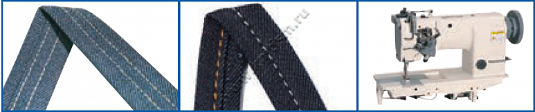 Приспособление для изготовления вешалки на 2-х игольных машинах и цепного стежка P034 SURUCU