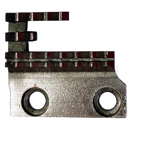 Зубчатая рейка, широкий левый ряд.